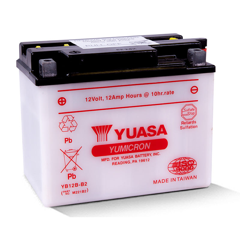 YUASA YB12B-B2 YUASA BATTERY YB12B-B2