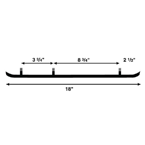 SPX PRO-SERIES CARBIDE 6" SKI-DOO PRO/TSD4-8150