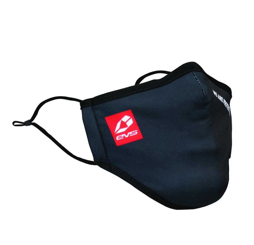 Evs Face Mask Black O S - TSFM20-BK