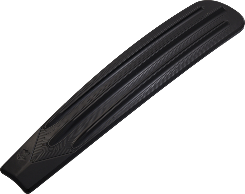 Kens Factory Dash Insert TRI Groove Black - KFD-11 For Harley Touring 2021-2022