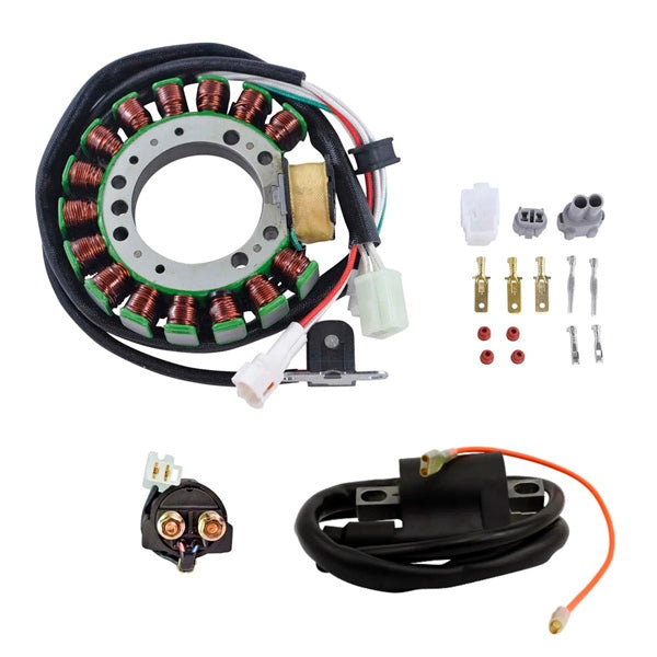 KIMPEX HD STATOR + IGNITION COIL + SOLENOID YAM RM22810