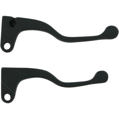 Parts Unlimited Shorty Style Power Black Lever Set (44-4106)