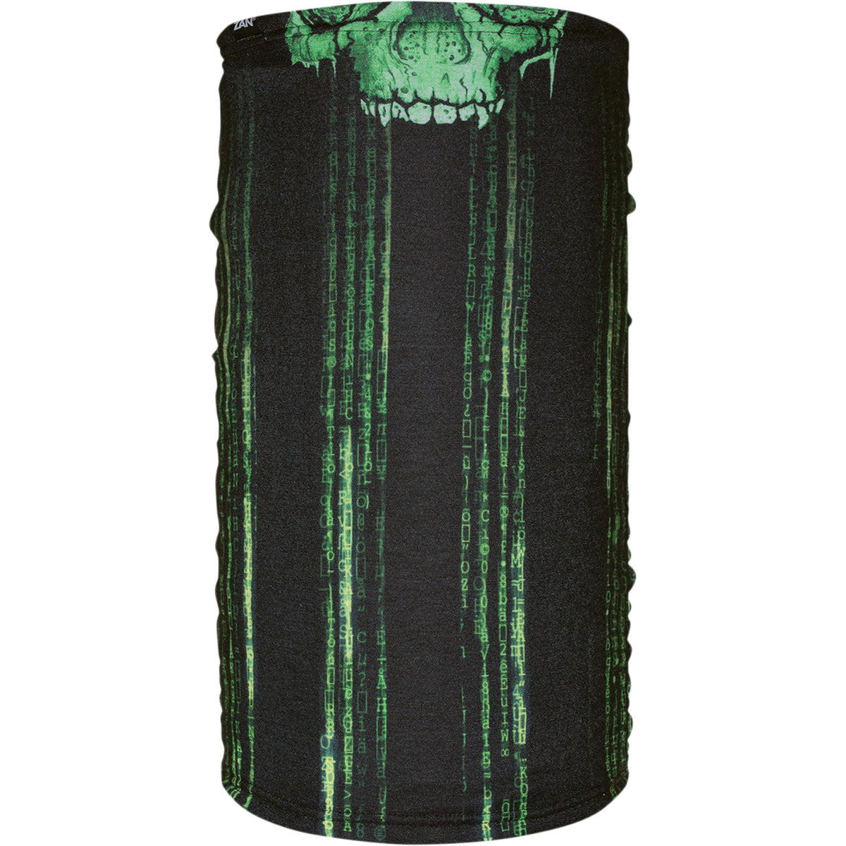 ZAN HEADGEAR 2502-0250 TF452 Motley Tube Fleece Lined Neck Tube Motley Tube Fleece Lined Tube - Cyber Skull