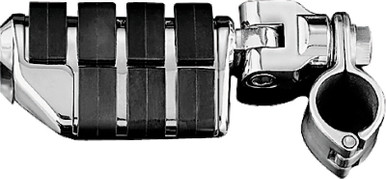 Kuryakyn #7992 - Dually ISOPegs With 1-1/4inch Clamp Chrome (Pair)