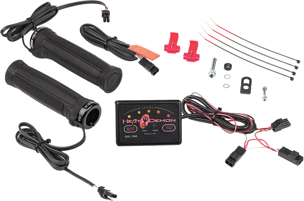 Heat Demon Clamp-ON Grip Kit With Dual Zone Control - 215047