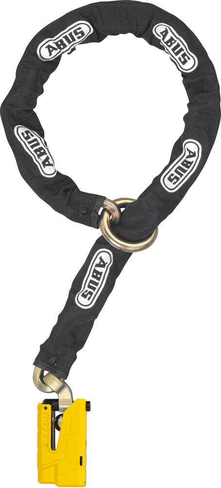 Abus Granit 8077 Alarm Disc Lock Plus Adaptor Chain - 99725