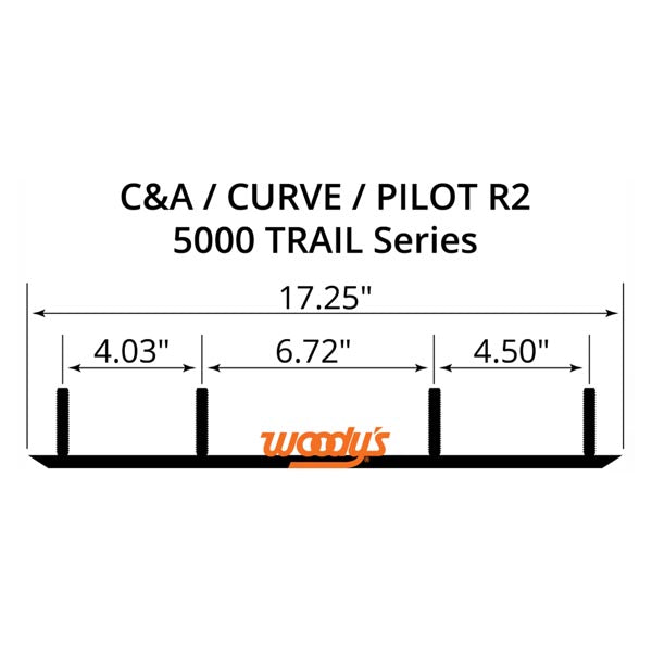WOODYS MOUNTAIN ACE HARDWELD C&A RUNNER C&A ACH-5000
