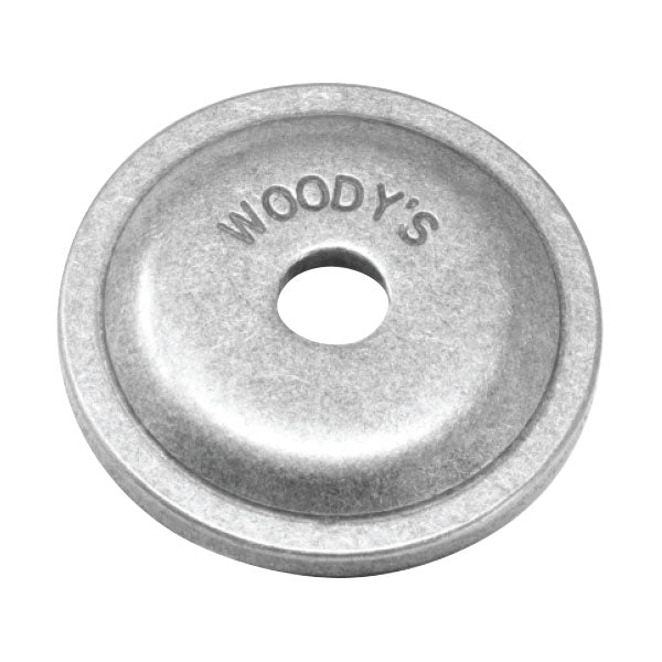 WOODY'S ROUND GRAND DIGGER BACKER PLATES 5/16" 48/PKG ARG-3775-48