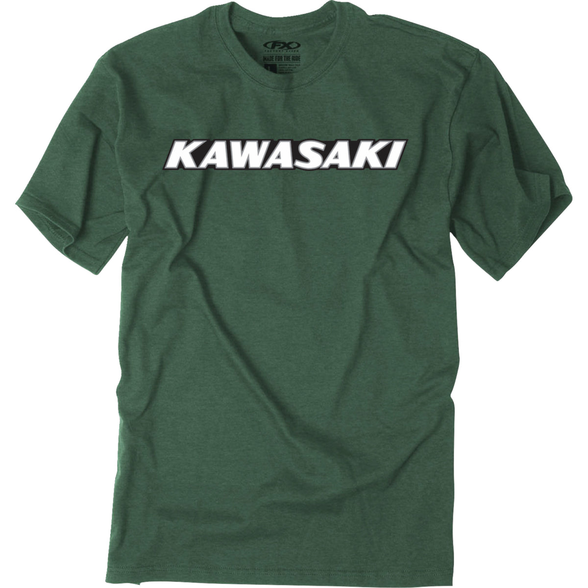 FACTORY EFFEX Kawasaki Vintage T-Shirt Forest - Green