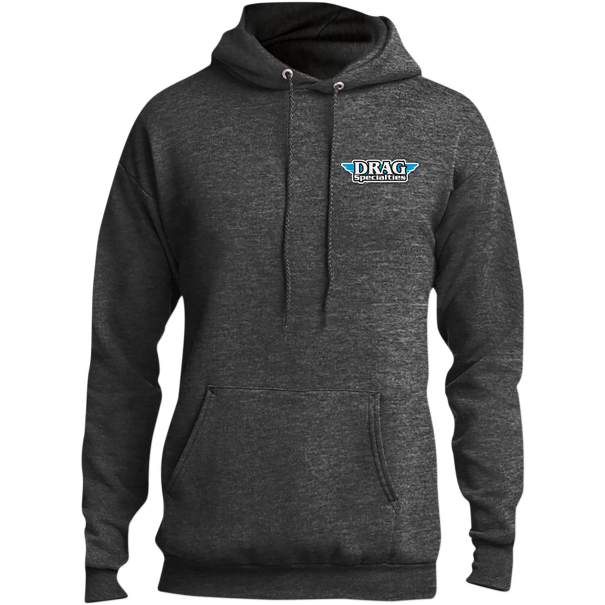THROTTLE THREADS 3050-5217 DRG29PC78HDHGMD Drag Specialties Hoodie heather gray - medium