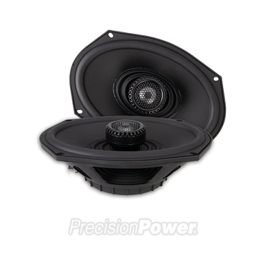 Precision Power MAS.692 - Premium Coaxial Motorcycle Speakers - 6x9" 2 ohm