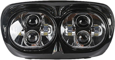 Pathfinder HRGLEDAB - Road Glide Led Headlight `98-13 Black
