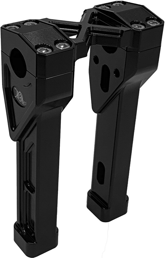 Kens Factory NL 1" X-Riser 8" Straight Black - KFR-02