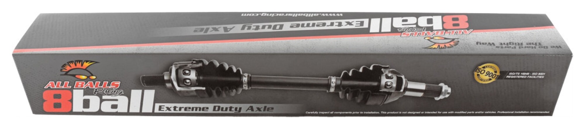 All Balls Racing 8 Ball Xtreme Front Axle Honda Pioneer 1000 / 5 2016-2026