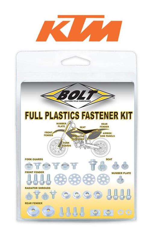 Bolt Hardware Full Plastics Fastener Kit KTM 50 SX 2002-2018