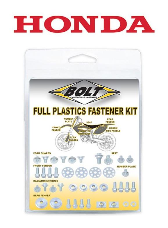 Bolt Hardware Full Plastics Fastener Kit Honda CRF150R / CRF150R Expert 2007-2026