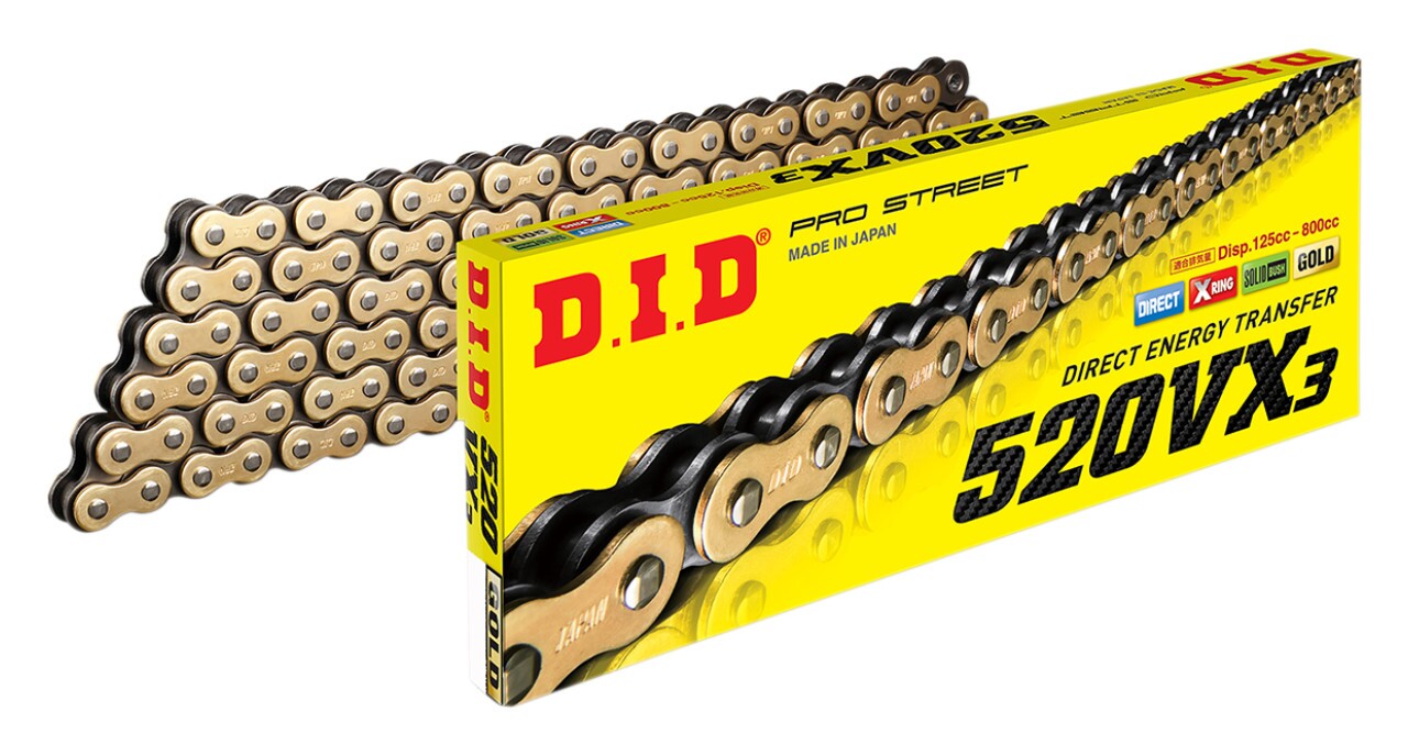 DID 520VX3 X-Ring Chain