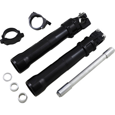 Alloy ART #49LLFL-2ABS - Fork Legs - 49 mm - Lower - Black Anodized