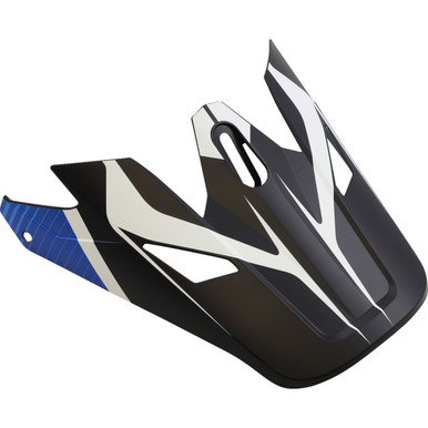 Z1R - Rise Visor Kit - Flame - Blue