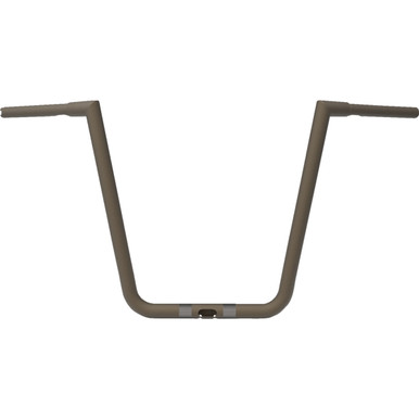 LA Choppers #LA-7312-66Z - 1-1/4" Hefty Twin Peaks Handlebar - 16" - Bronze
