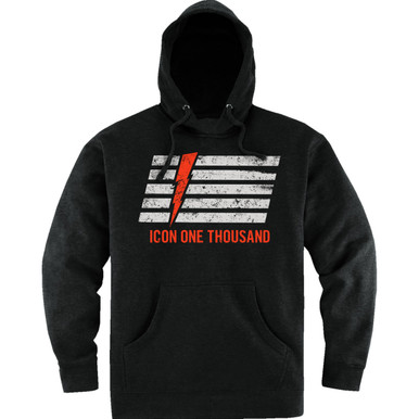 Icon - Intercept 93™ Hoodie - Black - XL