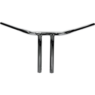 Drag Specialties - 1-1/4" Buffalo T-Bar - 10" - Chrome