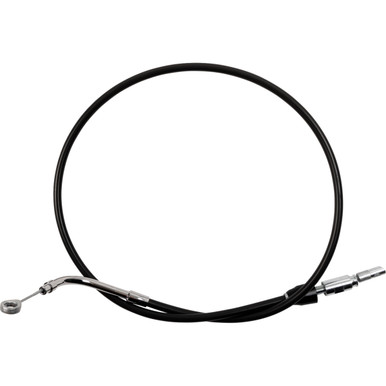 Drag Specialties - Quick Connect Clutch Cable - Upper - 41" - Black/Chrome