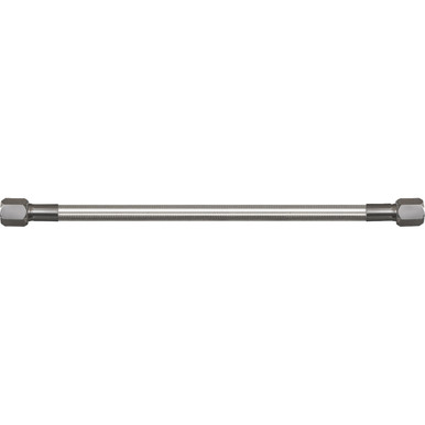 Goodridge #VTOL-013C-CL - Universal Fuel Line - Stainless Steel - 13"