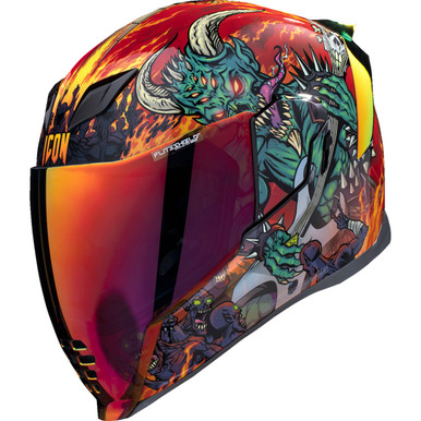Icon - Airflite™ Helmet - Blegh - MIPS - Red - XL