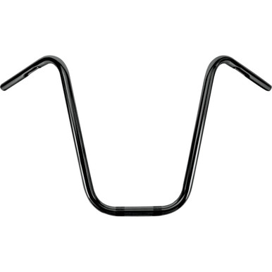 Burly Brand #B28-339 - 1" Narrow Bottom Ape Hanger Handlebar - 16" - Black