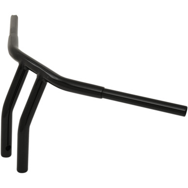 Drag Specialties - 1-1/4" Buffalo T-Bar - 10" - TBW - Black