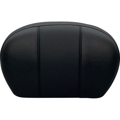 LE Pera #L-SBP01GT/HR3 - Sissy Bar Pad - Large - GT 3/HR 3 Inlay - Dull Black