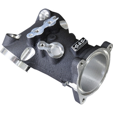 S&S Cycle #160-0276 - CNC-Ported 55 mm Intake Manifold - M8 - 55 mm - Black