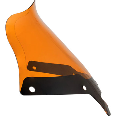 Klock Werks #KWW-02-0630 - Kolor Flare Windshield - 8" - Orange - '22-'25 FXLRST