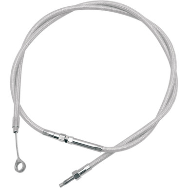 Motion PRO #66-0262 - Armor Coat Braided Stainless Steel Clutch Cable - Coil Wound - 74-3/4"