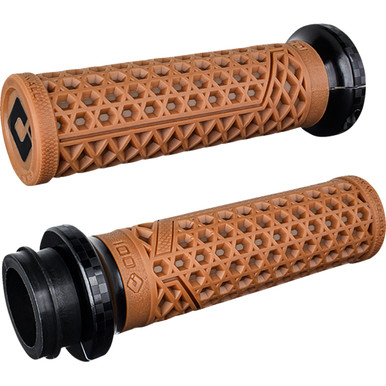 ODI #V31VHCWGR-BC - Vans Harley Davidson Grips - Cable - Gum/Black