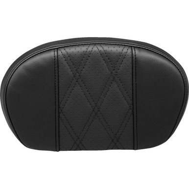 LE Pera #L-SBP02GT/HR2 - Sissy Bar Pad - Medium - GT2/HR2 - Perforated Black