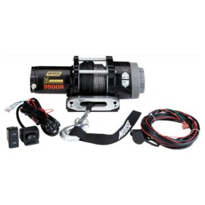 Moose Racing Aggro 3500lb Synthetic Rope Winch
