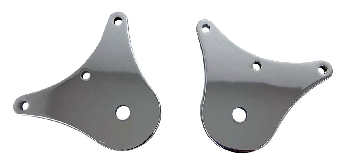 Rivco Flag Mount Bumper Plates for Harley Tri Glide 2009-2018