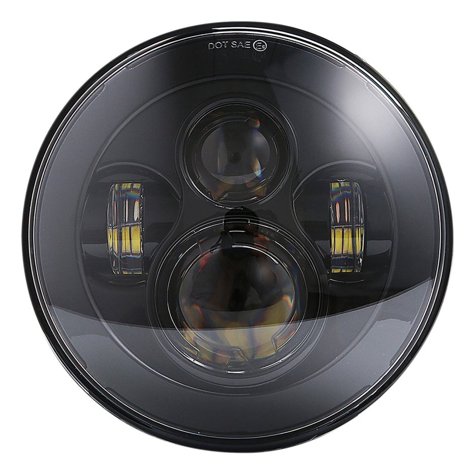 Rivco LED 5 3/4" Headlight For Harley
