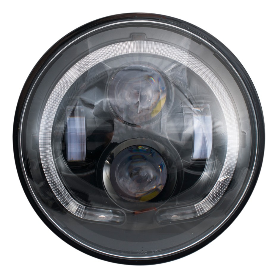 Rivco LED 7" Headlight Kit For Harley Touring 1984-2013