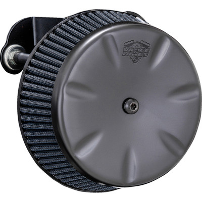 Vance & Hines 2000-2003 Harley-Davidson Softail Heritage Springer FLSTS VO2 Eliminator Air Intake Kit - Matte Black
