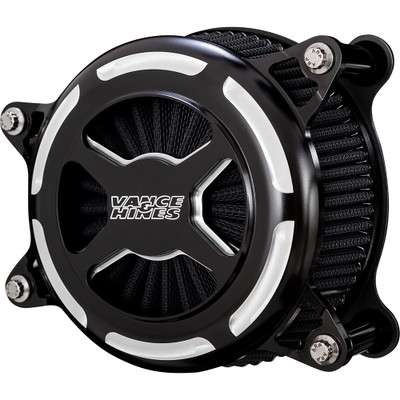 Vance & Hines 2004-2007 Harley-Davidson Super Glide EFI FXDI VO2 X Air Intake - Black Contrast