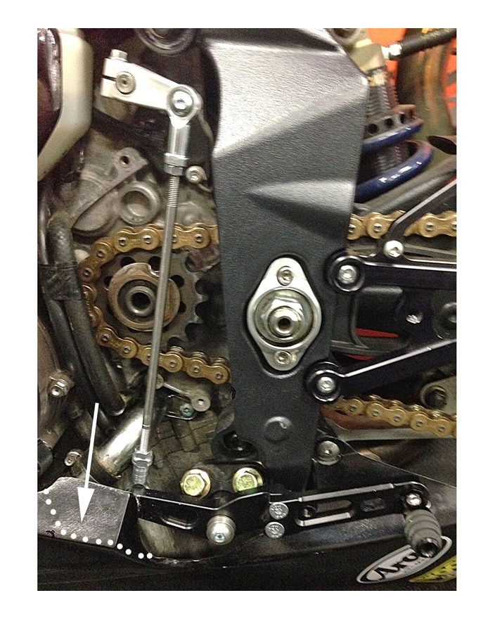 Woodcraft Race Rearset Kit Triumph Daytona 675/R/Street Triple/R 2006-2012